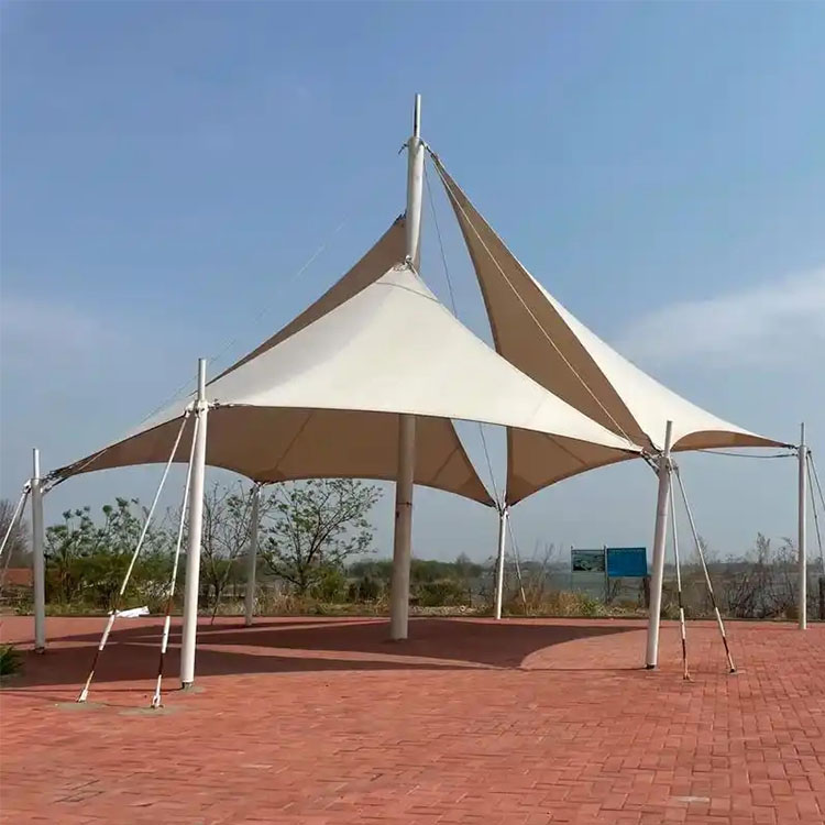 苍梧县膜结构景观棚