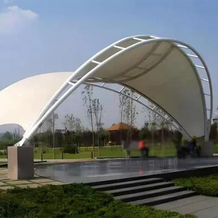 苍梧县膜结构景观棚