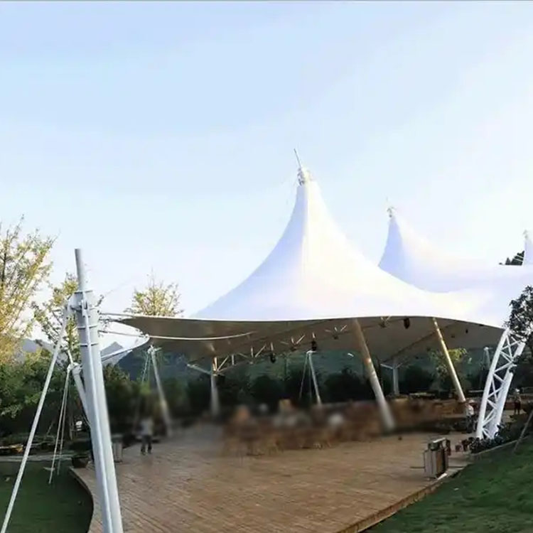 苍梧县膜结构景观棚