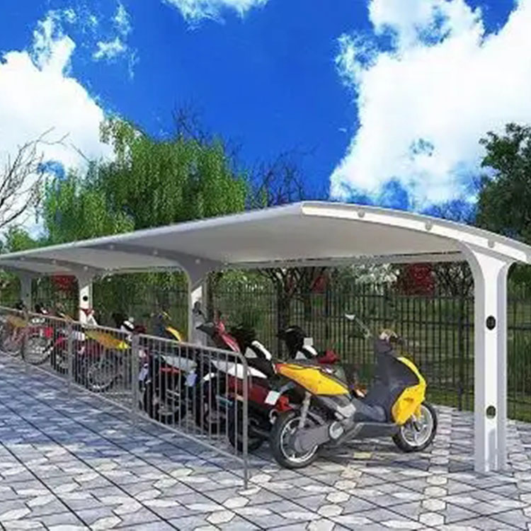 苍梧县膜结构电动车棚